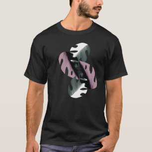 Camiseta Planta de Casa Monstera Variegada Rosa