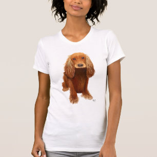Camiseta Planta de Cocker Spaniel