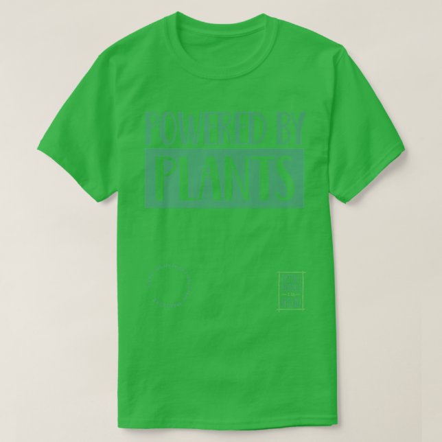Camiseta Planta De Comida Inteira, Vegan, FPB Vegetariana (Frente do Design)