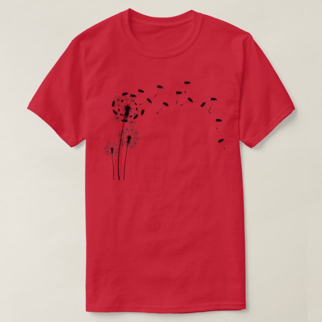 Camiseta Planta De Flor Animal - Porco Dandelion 179 (Frente do Design)