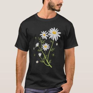 Camiseta Planta De Jardinagem Da Flor Daisy Flower Floral