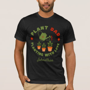 Camiseta Planta de Pais com amor personalizado