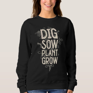 Camiseta Planta Dig Sow Cultiva Farmácia de Autossuficiênci