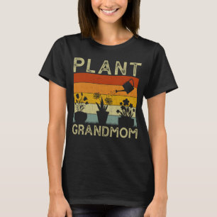 Camiseta Planta e jardineiro dizendo vovó de jardinagem