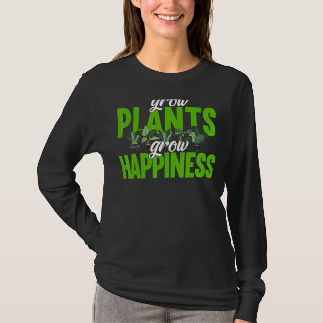 Camiseta Planta Engraçada de Jardim Plantadora Gardenin (Frente)