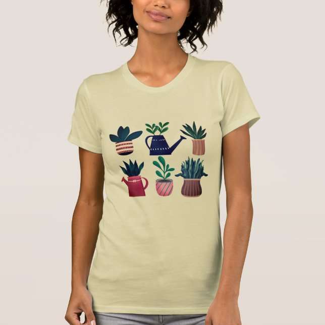 Camiseta Planta Feliz (Frente)