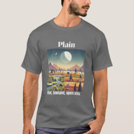 Camiseta Planta Flat Lowland Dark Cinza Tee