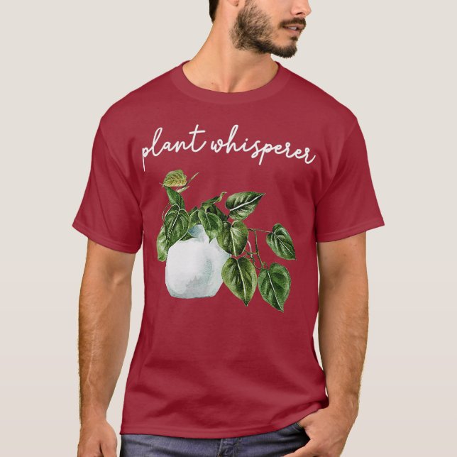 Camiseta Planta Funny Whisperer Gardener Plant (Frente)