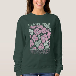 Camiseta Planta Garden Mãe planta senhora vintage pink pré-