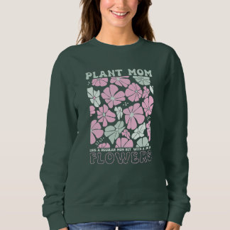 Camiseta Planta Garden Mãe planta senhora vintage pink pré-