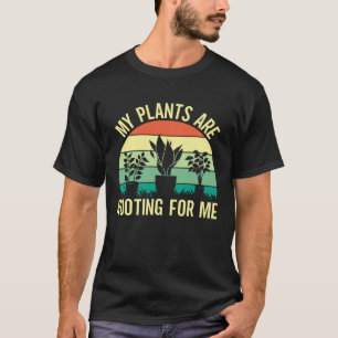 Camiseta Planta Legal Para Homens Mulheres Plantas Flor Jar