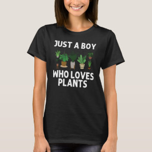 Camiseta Planta legal Para Rapazes Jardineiras Potes
