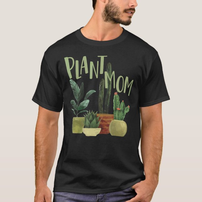 Camiseta Planta Mãe Plantas Mãe Cactus Suculta (Frente)