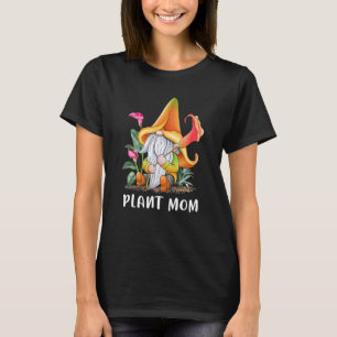 Camiseta Planta Mama Callas Lily Gnomo Gardening Mulheres