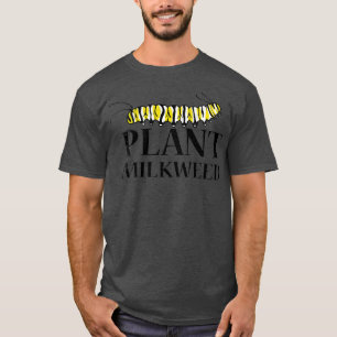 Camiseta Planta Milkweed Lover Monarch Borboleta Amor