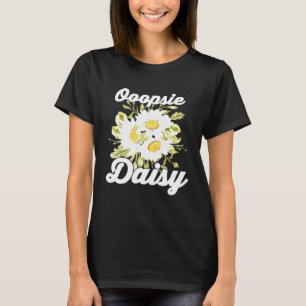 Camiseta Planta Ooopsie Daisy Botânicos Jardim Flor