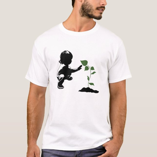 Camiseta Planta para nosso Tshirt do planeta (Frente)
