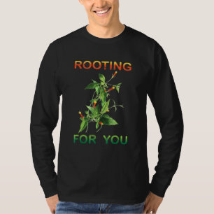 Camiseta Planta - Raiz Para Você - Botânicos - Jardim - Ga