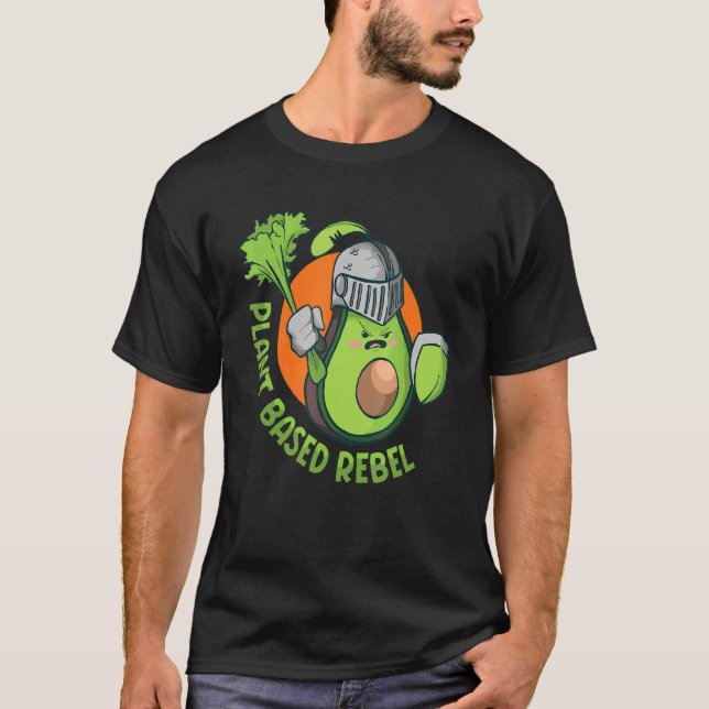 Camiseta Planta Vegetal Rebelde Vegetal Vega (Frente)