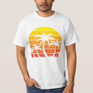 Camiseta Plantação Da Vintage E Palmeiras