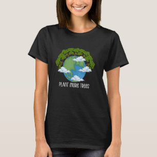 Camiseta Plantações Árvores Plantárias Proteção Ambiental T