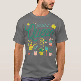 Camiseta Plantadora de jardinagem da Rainha Agricultor das 