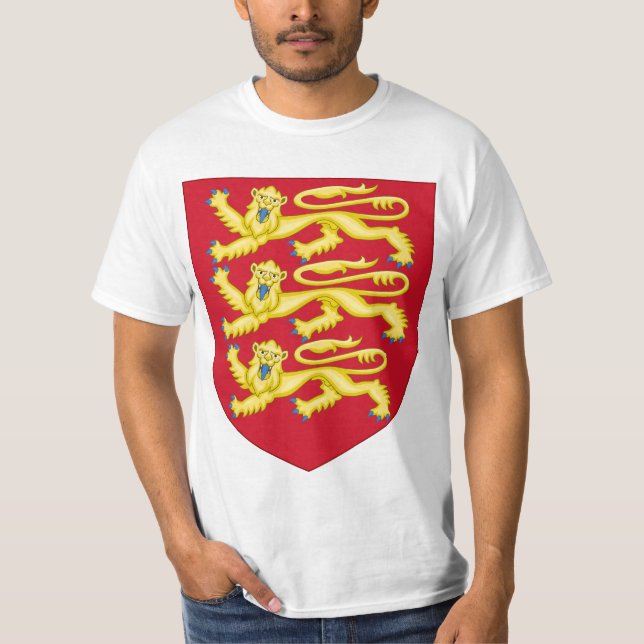 Camiseta Plantagenet Royal Crest (Frente)
