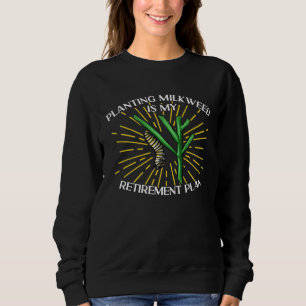Camiseta Plantar Leiteira para Borboleta Monarca é Meu Plan