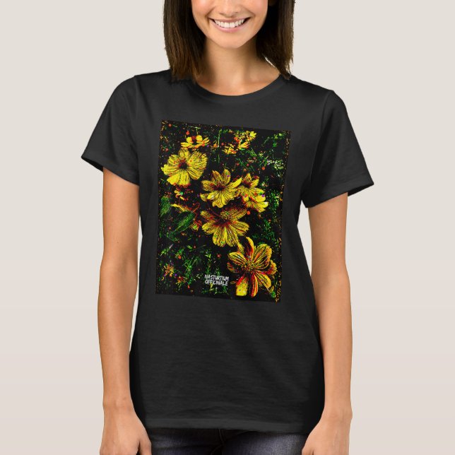 Camiseta Plantas Abundância de Cozinha de Persistência Nast (Frente)