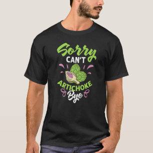 Camiseta Plantas Artichoke Recebem Sementes De Dip De Flor