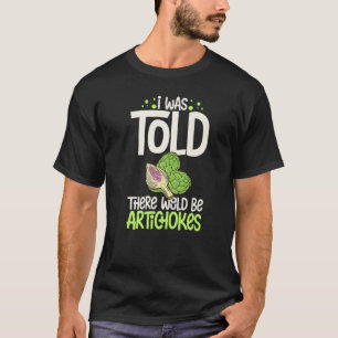 Camiseta Plantas Artichoke Recebem Sementes De Dip De Flor