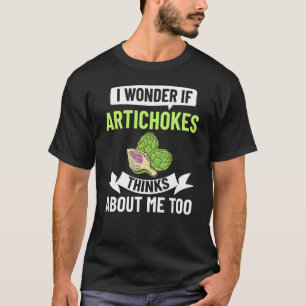 Camiseta Plantas Artichoke Recebem Sementes De Dip De Flor 