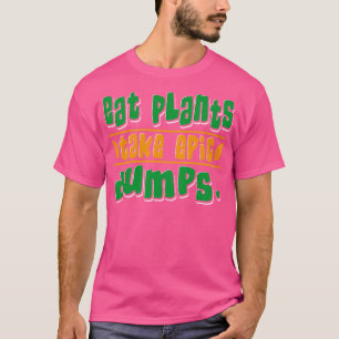 Camiseta Plantas Comidas Tomam Idiotas Epic Vegan
