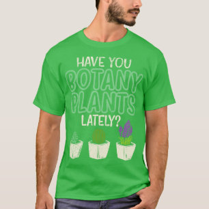 Camiseta Plantas De Botânica
