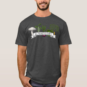 Camiseta Plantas De Comida À Base De Plantas De Comida Inte