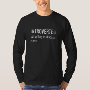 Camiseta Plantas de jardinagem inaugural engraçadas