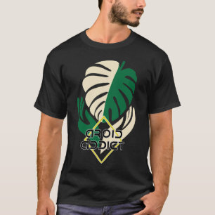 Camiseta Plantas De Monstera, Viciadas Em Aroid
