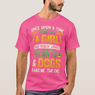 Camiseta Plantas E Cães - Dama De Plantas De Pão