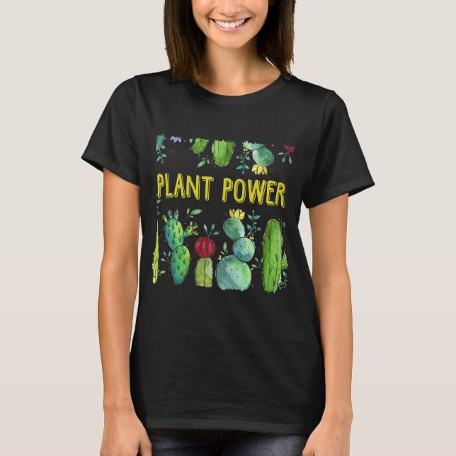 Camiseta Plantas e Flores (Frente)