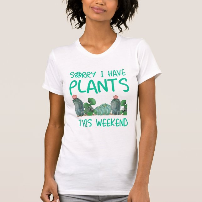 Camiseta Plantas e Flores (Frente)