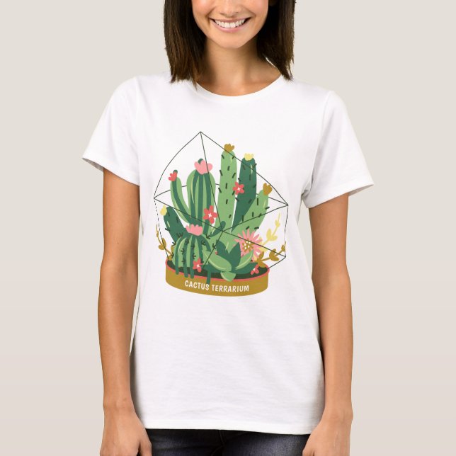 Camiseta Plantas e flores (Frente)