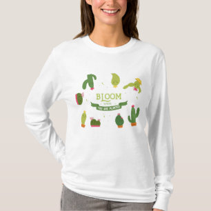 Camiseta Plantas e Flores são amigas