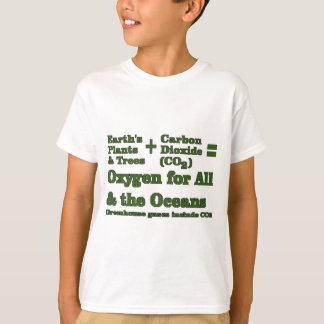 Camiseta Plantas e Oxigênio Verdade Ambiental