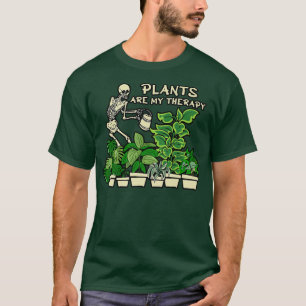 Camiseta Plantas Engraçadas De Esqueleto Engraçadas São Meu