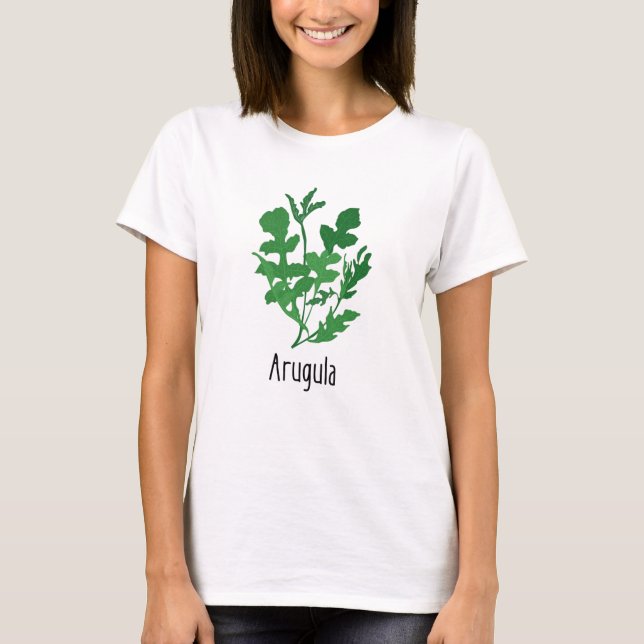 Camiseta Plantas Especiais Arugula (Frente)