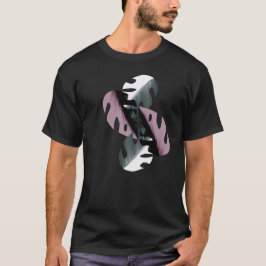 Camiseta Plantas Familiares Monstera Variadas Planta Rosa