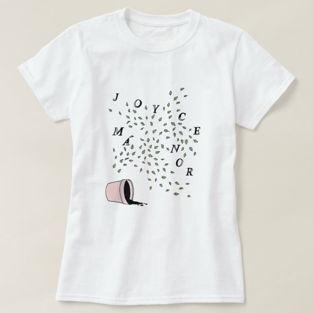 Camiseta Plantas Joyce Manor Produto Oficial Raglan B (Frente do Design)