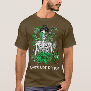 Camiseta Plantas Não Pessoas, Skeleton Vegetal, Fazenda de 
