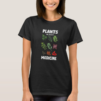 Camiseta Plantas O Melhor Jardim De Plantação De Medicina