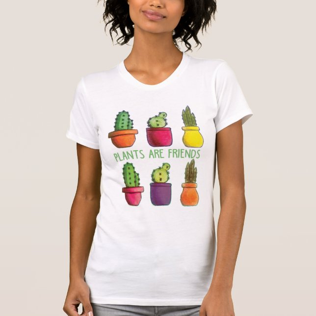 Camiseta Plantas são amigas (Frente)